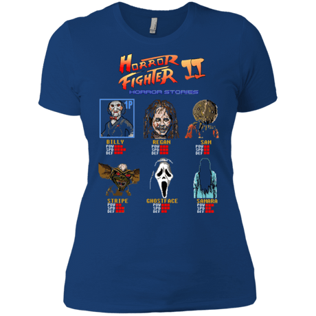 T-Shirts Royal / X-Small Horror Fighter 2 Women's Premium T-Shirt