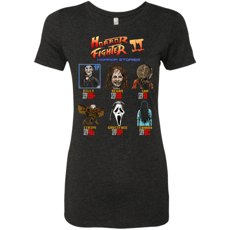 T-Shirts Vintage Black / Small Horror Fighter 2 Women's Triblend T-Shirt