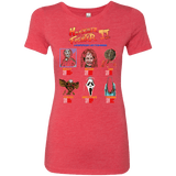 T-Shirts Vintage Red / Small Horror Fighter 2 Women's Triblend T-Shirt