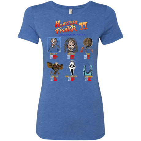 T-Shirts Vintage Royal / Small Horror Fighter 2 Women's Triblend T-Shirt