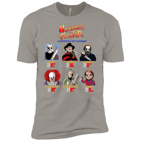 T-Shirts Light Grey / YXS Horror Fighter Boys Premium T-Shirt