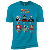 T-Shirts Turquoise / YXS Horror Fighter Boys Premium T-Shirt