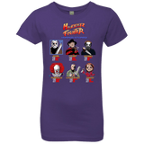 T-Shirts Purple Rush / YXS Horror Fighter Girls Premium T-Shirt