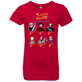 T-Shirts Red / YXS Horror Fighter Girls Premium T-Shirt