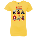 T-Shirts Vibrant Yellow / YXS Horror Fighter Girls Premium T-Shirt