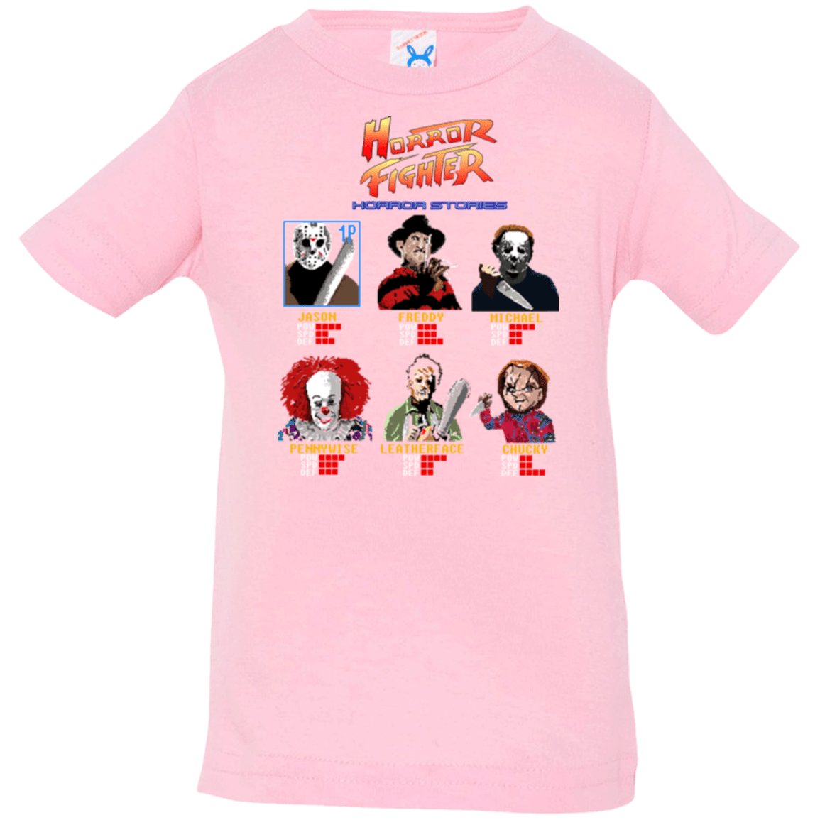 T-Shirts Pink / 6 Months Horror Fighter Infant Premium T-Shirt