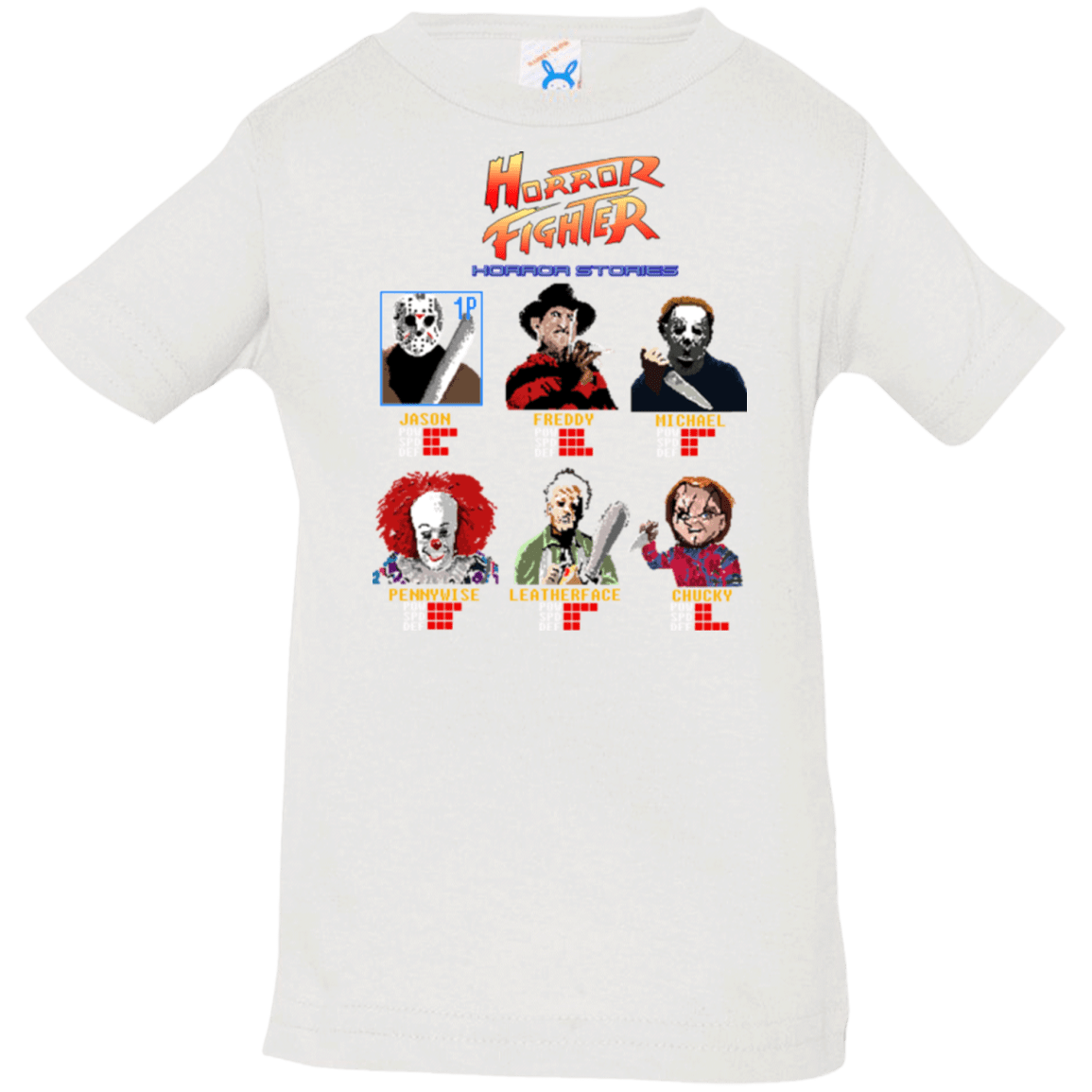T-Shirts White / 6 Months Horror Fighter Infant Premium T-Shirt