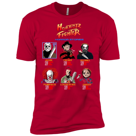 T-Shirts Red / X-Small Horror Fighter Men's Premium T-Shirt