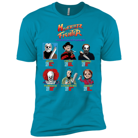 T-Shirts Turquoise / X-Small Horror Fighter Men's Premium T-Shirt
