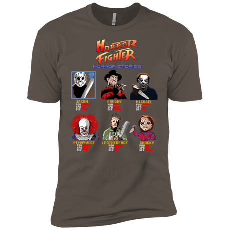 T-Shirts Warm Grey / X-Small Horror Fighter Men's Premium T-Shirt