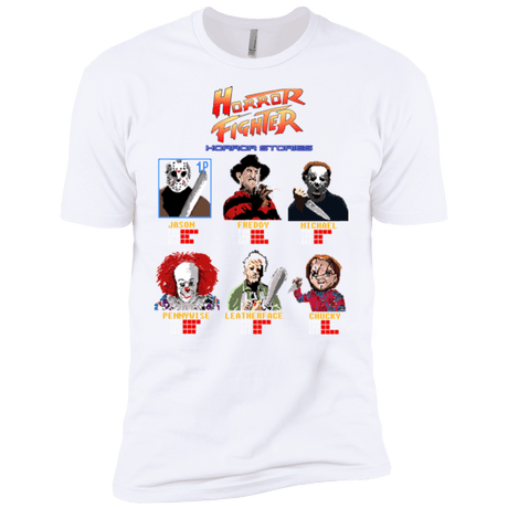 T-Shirts White / X-Small Horror Fighter Men's Premium T-Shirt