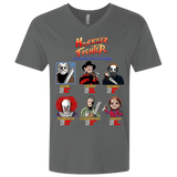 T-Shirts Heavy Metal / X-Small Horror Fighter Men's Premium V-Neck