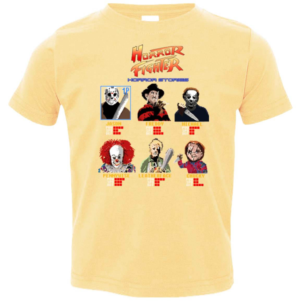 T-Shirts Butter / 2T Horror Fighter Toddler Premium T-Shirt