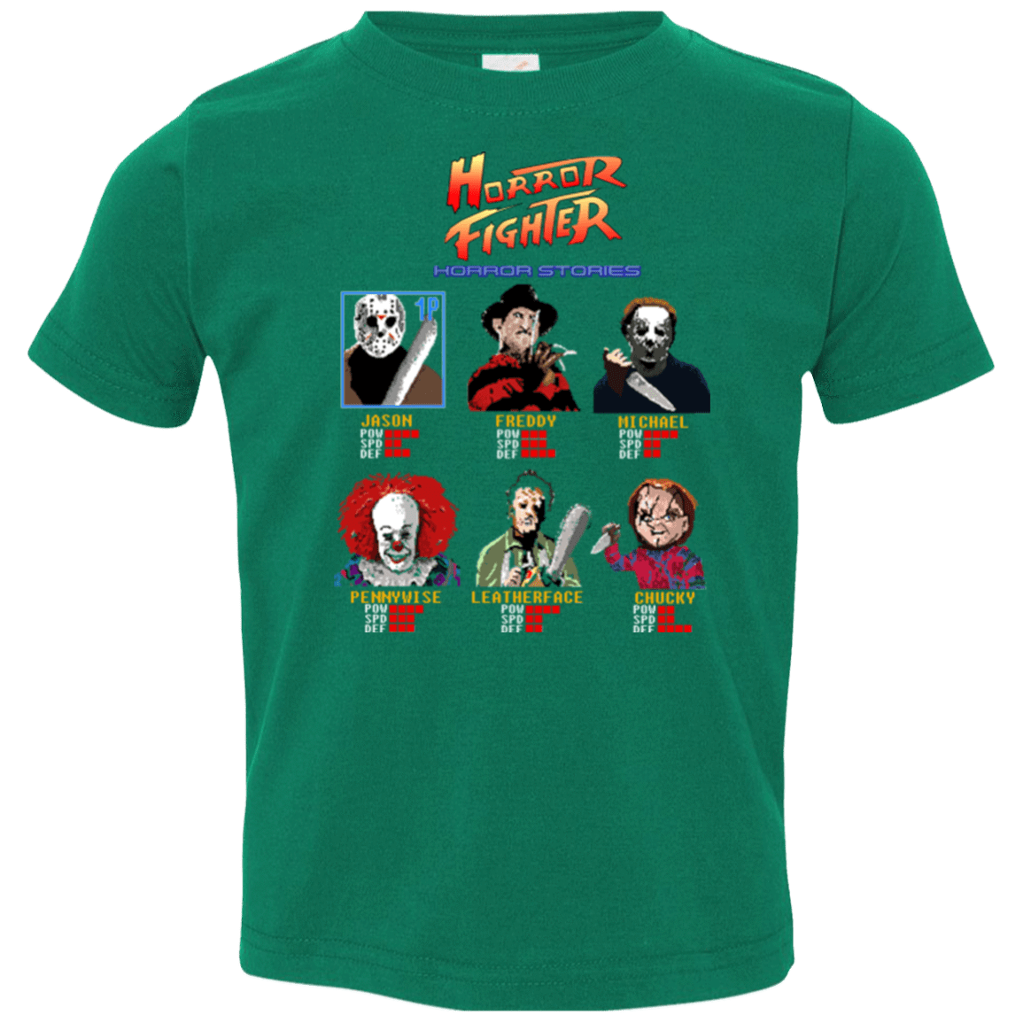 T-Shirts Kelly / 2T Horror Fighter Toddler Premium T-Shirt