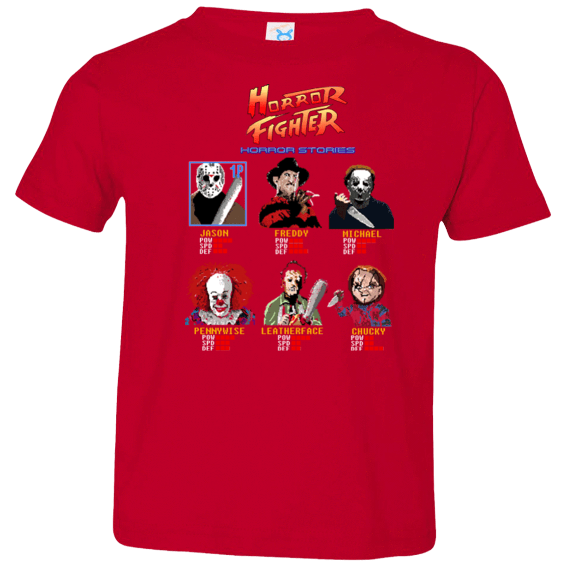 T-Shirts Red / 2T Horror Fighter Toddler Premium T-Shirt