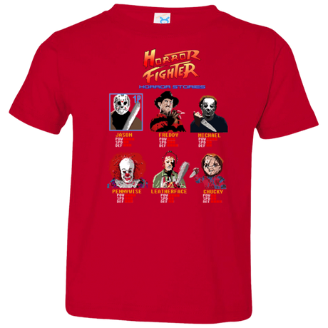 T-Shirts Red / 2T Horror Fighter Toddler Premium T-Shirt