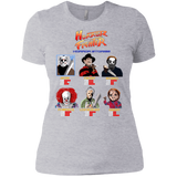 T-Shirts Heather Grey / X-Small Horror Fighter Women's Premium T-Shirt