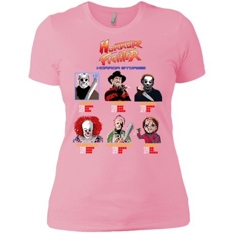 T-Shirts Light Pink / X-Small Horror Fighter Women's Premium T-Shirt