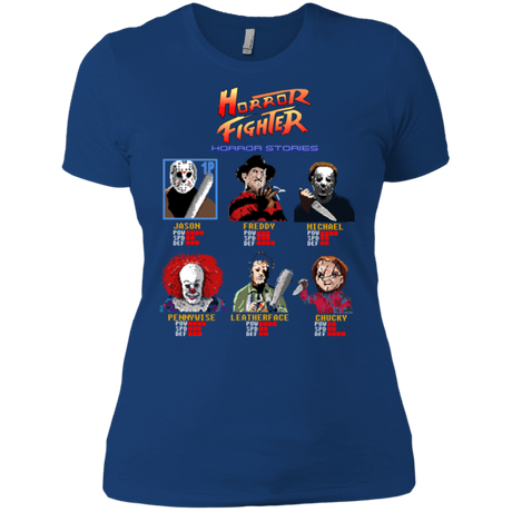 T-Shirts Royal / X-Small Horror Fighter Women's Premium T-Shirt