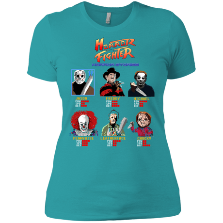 T-Shirts Tahiti Blue / X-Small Horror Fighter Women's Premium T-Shirt