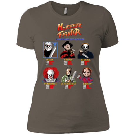 T-Shirts Warm Grey / X-Small Horror Fighter Women's Premium T-Shirt