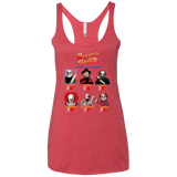 T-Shirts Vintage Red / X-Small Horror Fighter Women's Triblend Racerback Tank
