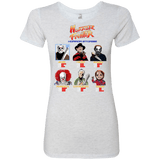 T-Shirts Heather White / Small Horror Fighter Women's Triblend T-Shirt