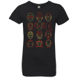 T-Shirts Black / YXS HORROR HEADS Girls Premium T-Shirt
