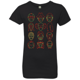 T-Shirts Black / YXS HORROR HEADS Girls Premium T-Shirt