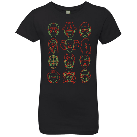 T-Shirts Black / YXS HORROR HEADS Girls Premium T-Shirt