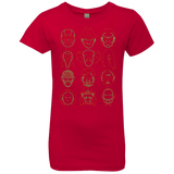 T-Shirts Red / YXS HORROR HEADS Girls Premium T-Shirt
