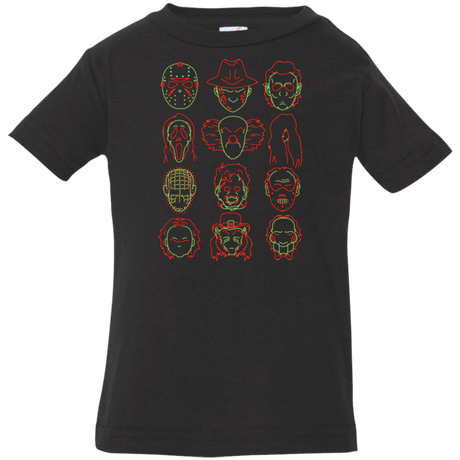 T-Shirts Black / 6 Months HORROR HEADS Infant Premium T-Shirt