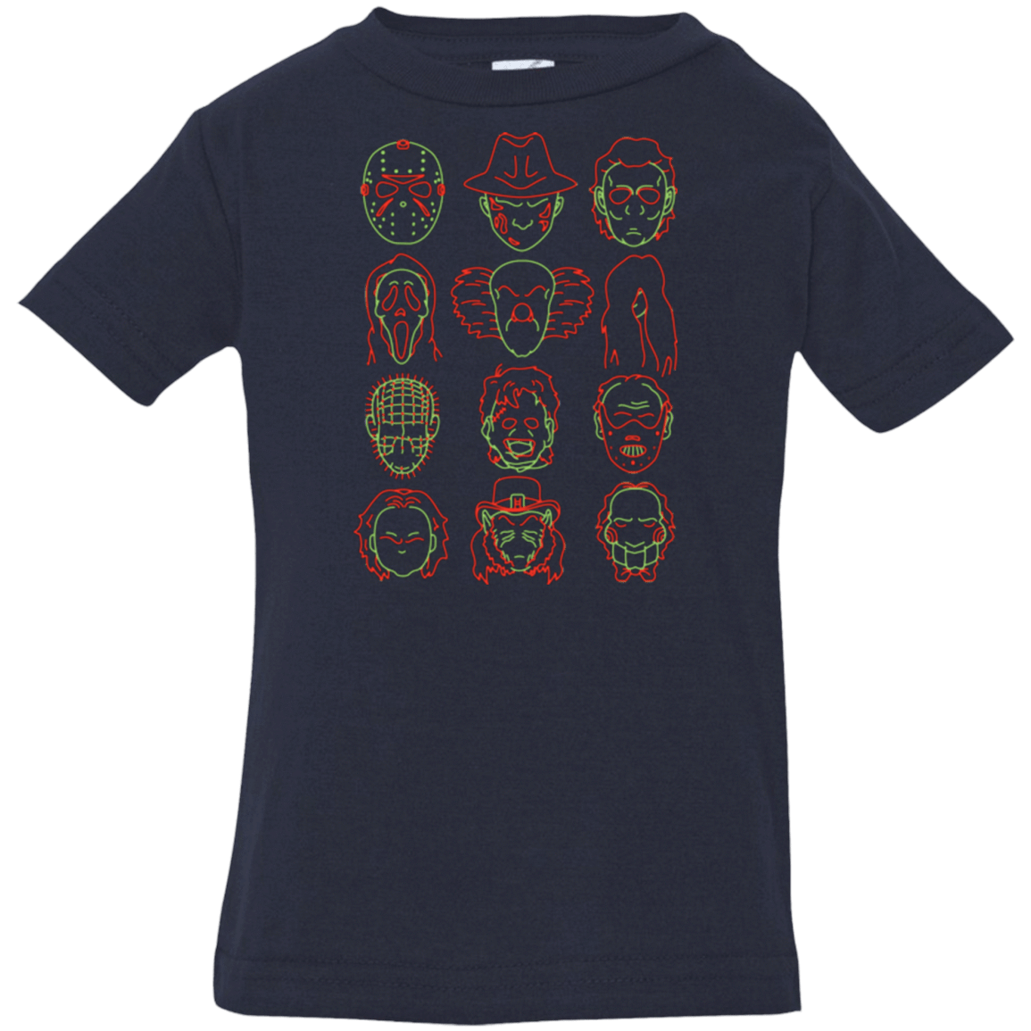 T-Shirts Navy / 6 Months HORROR HEADS Infant Premium T-Shirt