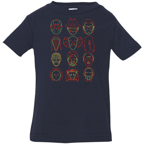 T-Shirts Navy / 6 Months HORROR HEADS Infant Premium T-Shirt