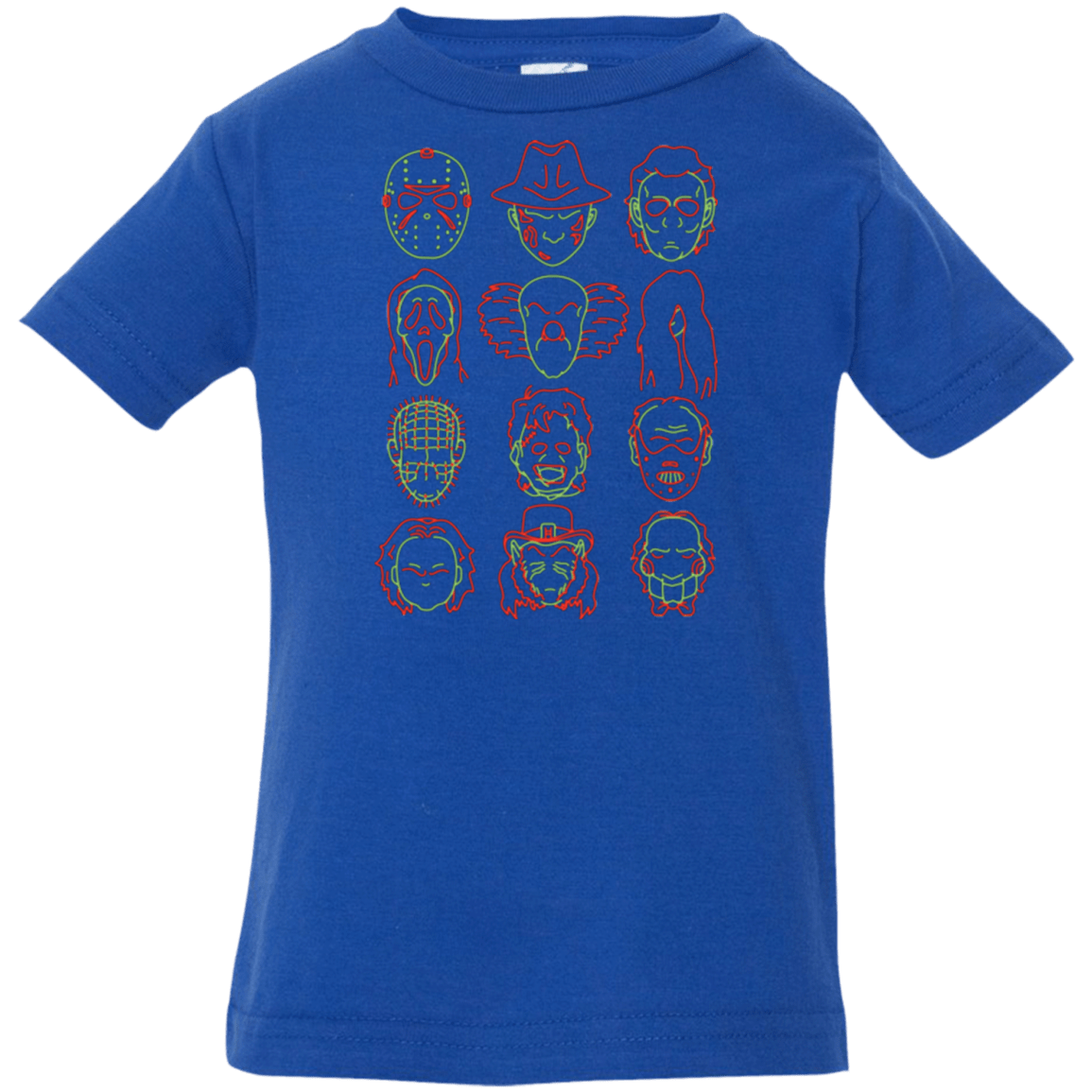 T-Shirts Royal / 6 Months HORROR HEADS Infant Premium T-Shirt
