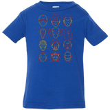 T-Shirts Royal / 6 Months HORROR HEADS Infant Premium T-Shirt