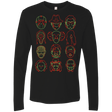 T-Shirts Black / Small HORROR HEADS Men's Premium Long Sleeve