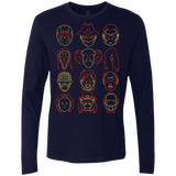T-Shirts Midnight Navy / Small HORROR HEADS Men's Premium Long Sleeve