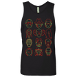 T-Shirts Black / Small HORROR HEADS Men's Premium Tank Top