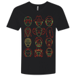 T-Shirts Black / X-Small HORROR HEADS Men's Premium V-Neck