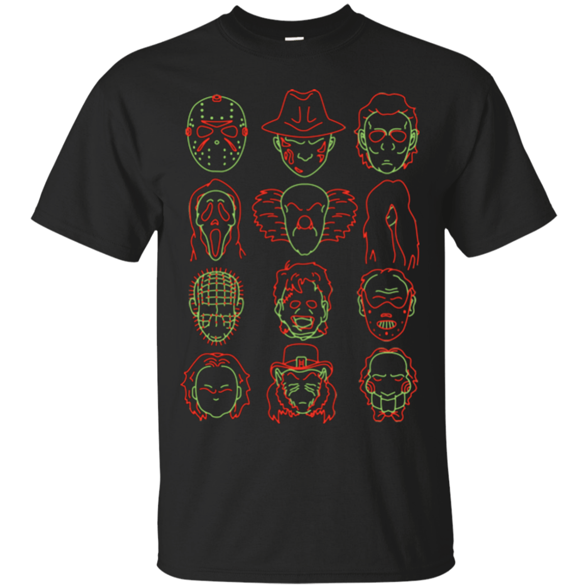 T-Shirts Black / Small HORROR HEADS T-Shirt