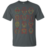 T-Shirts Dark Heather / Small HORROR HEADS T-Shirt