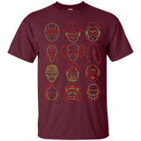T-Shirts Maroon / Small HORROR HEADS T-Shirt