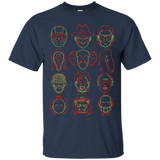 T-Shirts Navy / Small HORROR HEADS T-Shirt