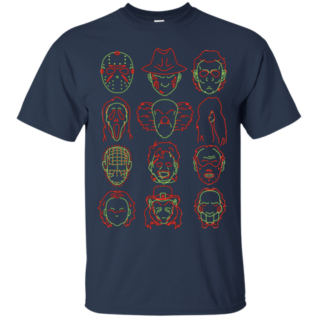 T-Shirts Navy / Small HORROR HEADS T-Shirt