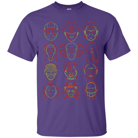 T-Shirts Purple / Small HORROR HEADS T-Shirt