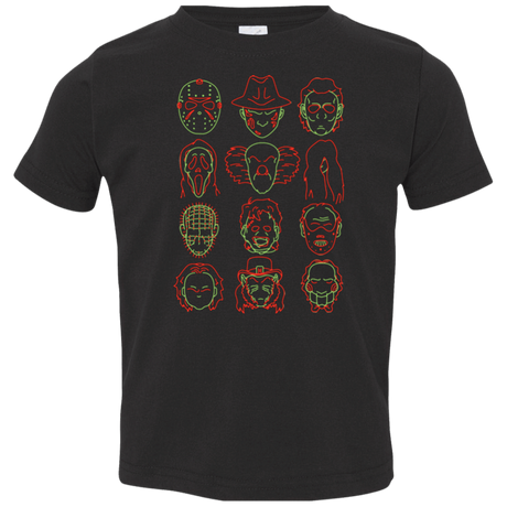 T-Shirts Black / 2T HORROR HEADS Toddler Premium T-Shirt