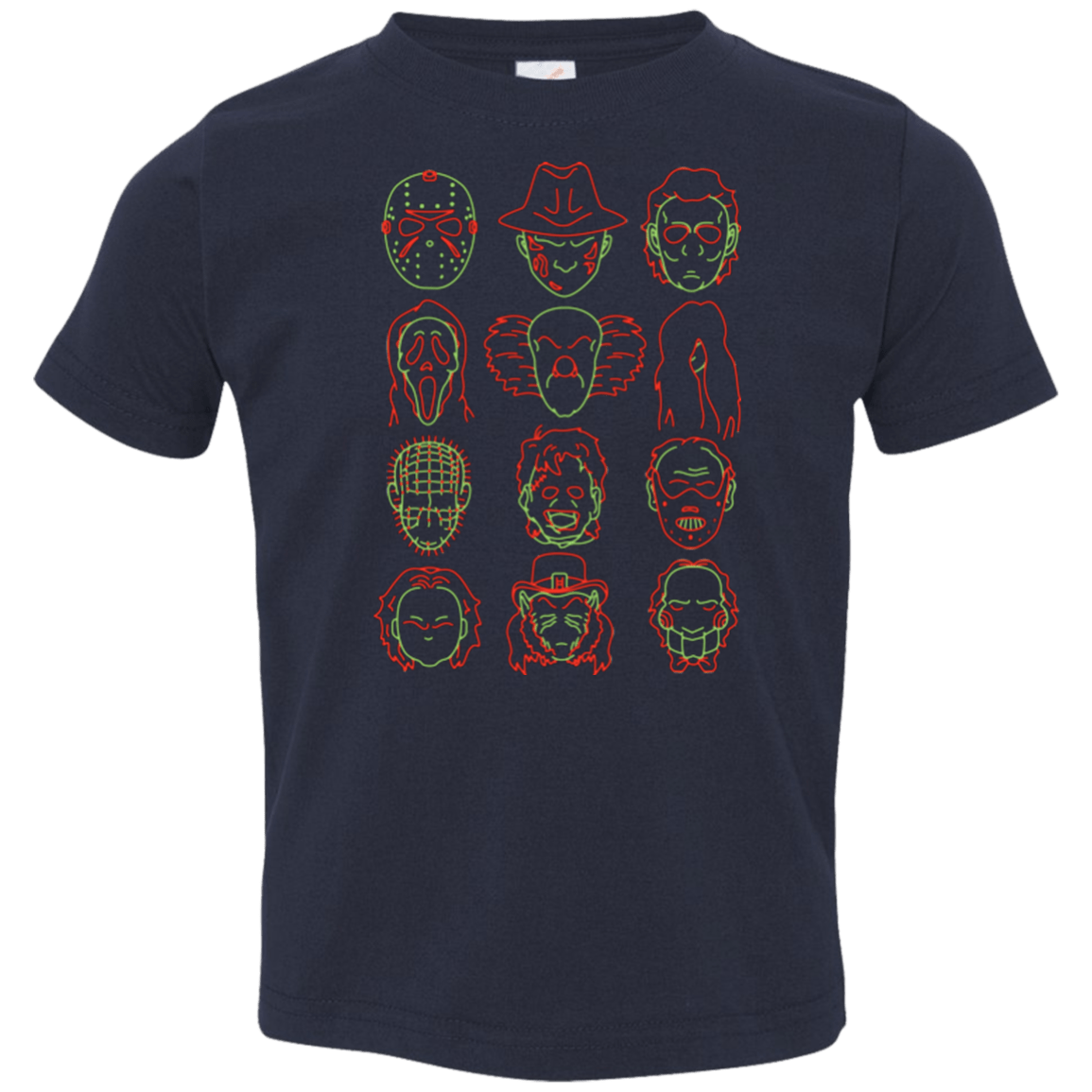 T-Shirts Navy / 2T HORROR HEADS Toddler Premium T-Shirt