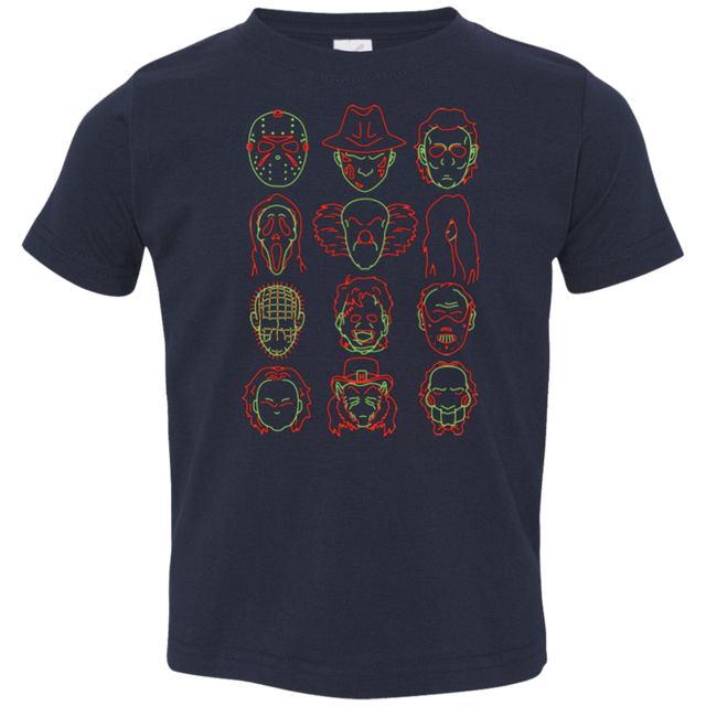 T-Shirts Navy / 2T HORROR HEADS Toddler Premium T-Shirt