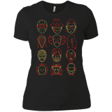 T-Shirts Black / X-Small HORROR HEADS Women's Premium T-Shirt